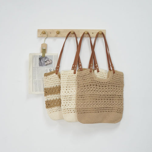 Handcrafted Macrame Tote Bag Bowlift