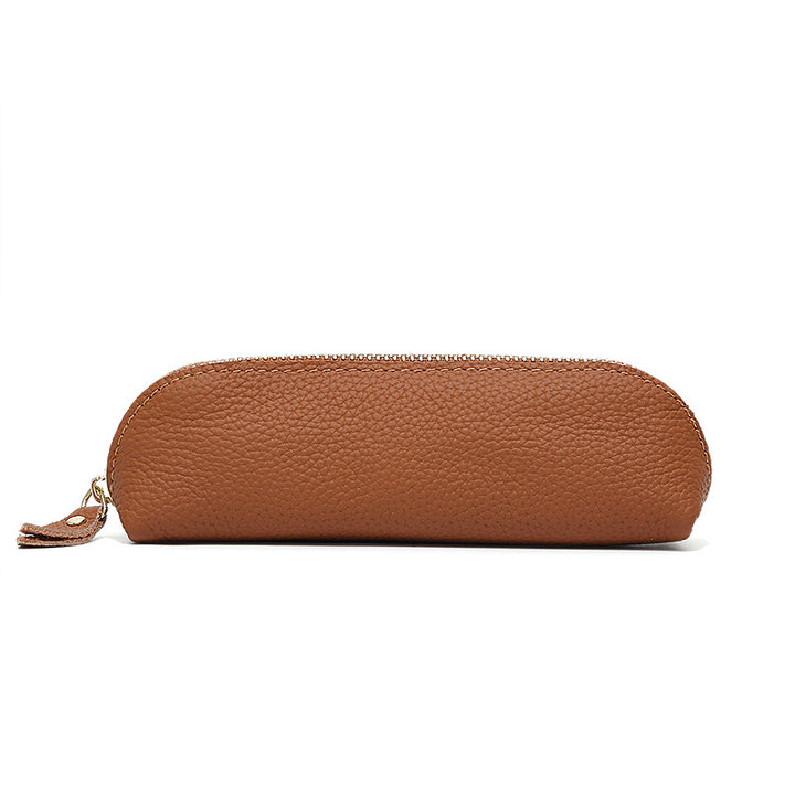 Stylish Leather Pencil Case Bowlift