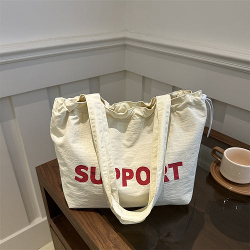 Casual Cotton Tote Bag Bowlift