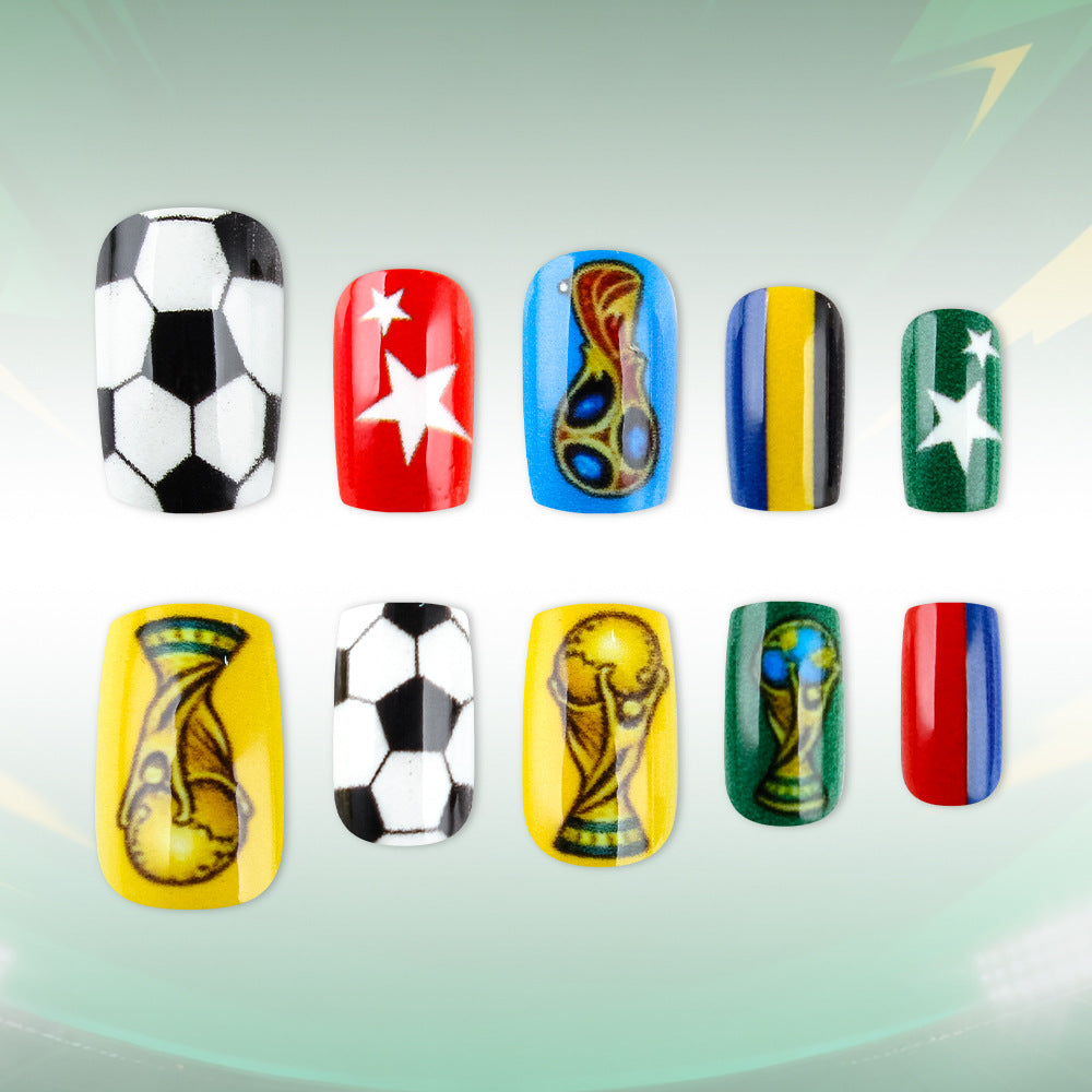 Sports-Themed Nail Art Set Bowlift