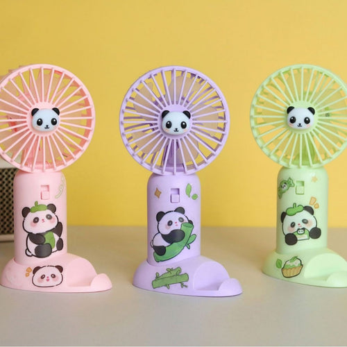 Unisex Portable Mini-Panda Fan Bowlift
