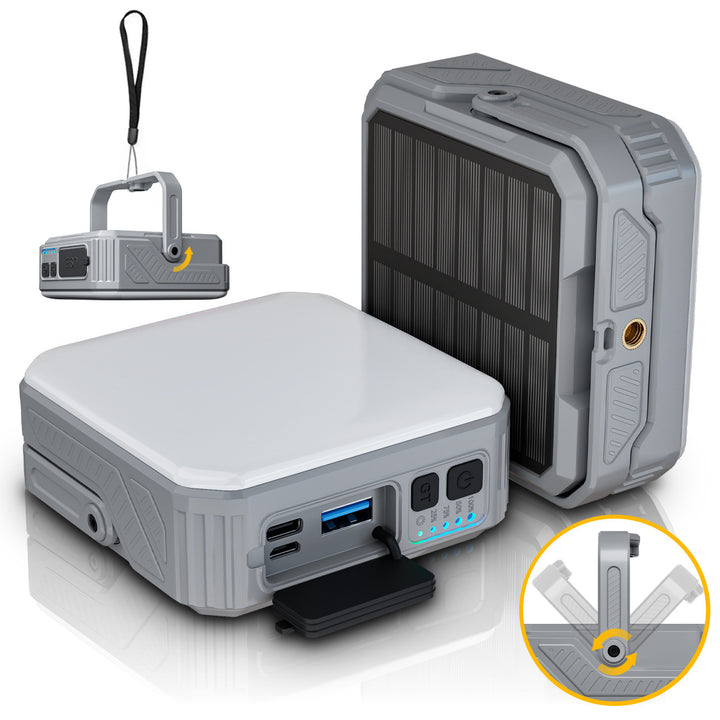 Portable Solar Power Bank Bowlift