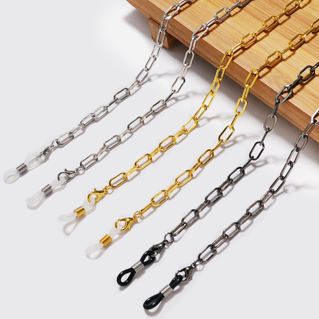 Metallic Link Eyewear Chain Bowlift