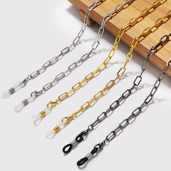Metallic Link Eyewear Chain Bowlift