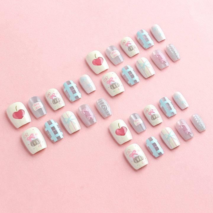 Cute Decorative Nail Art Set Bowlift