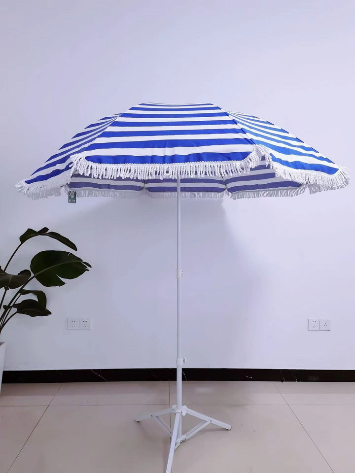 Women's sun umbrella with stylish tassels Bowlift