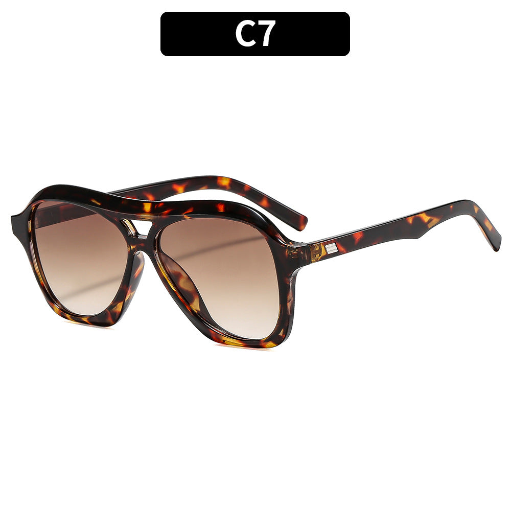 Oversized Angular Sunglasses