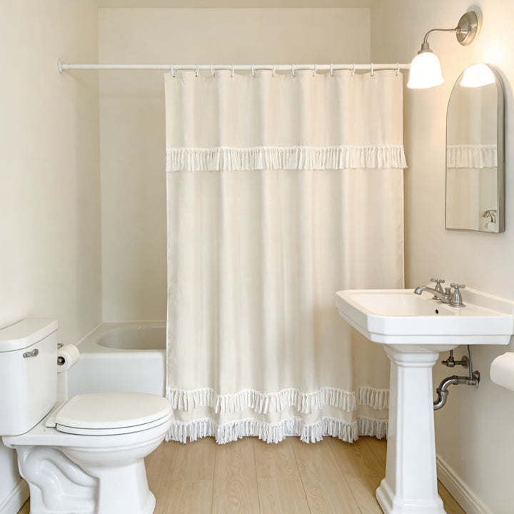 Elegant Bathroom Shower Curtain Bowlift