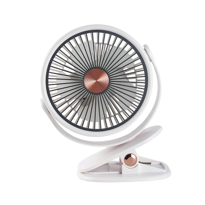 Ladies portable table fan with tiltable head and strong fan safety Bowlift