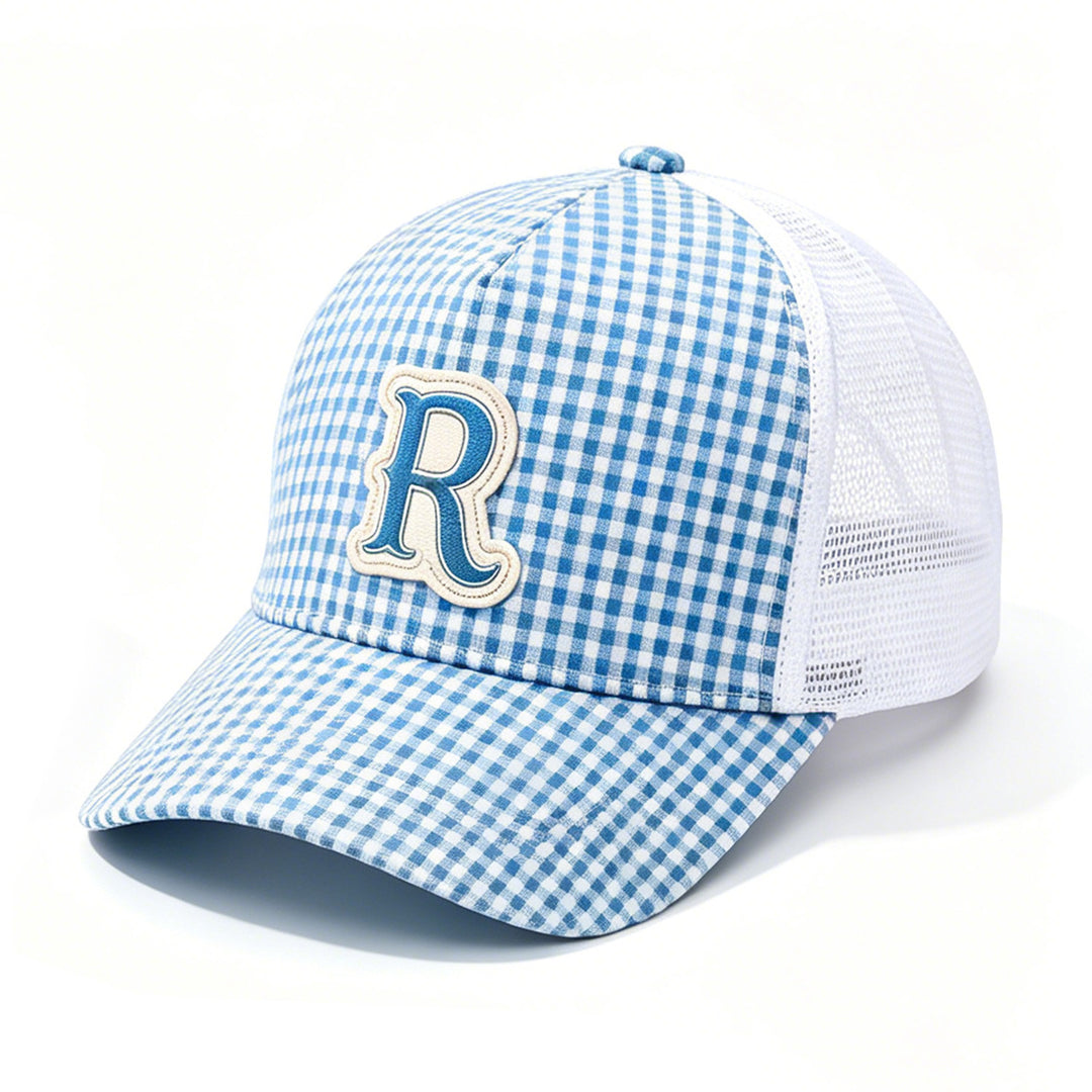 Women's Casual Checkered Beanie Bowlift