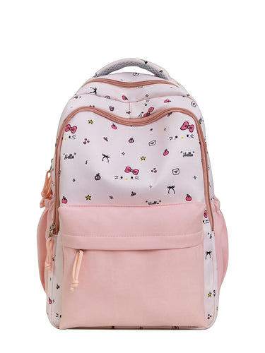 Cute Character-Themed School Backpack Bowlift