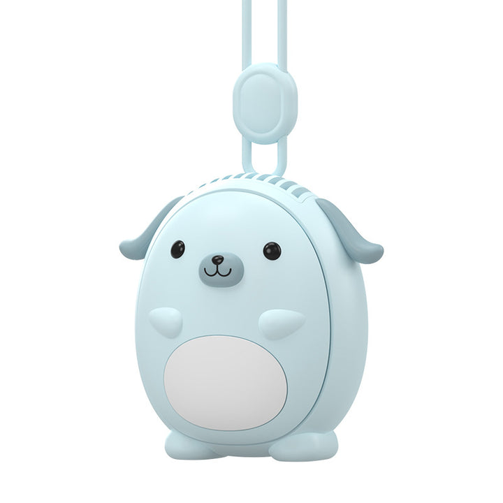 Unisex Portable Mini Fan in Dog Design Bowlift