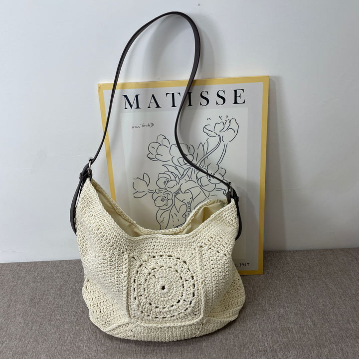 Modern Crochet Shoulder Bag Bowlift