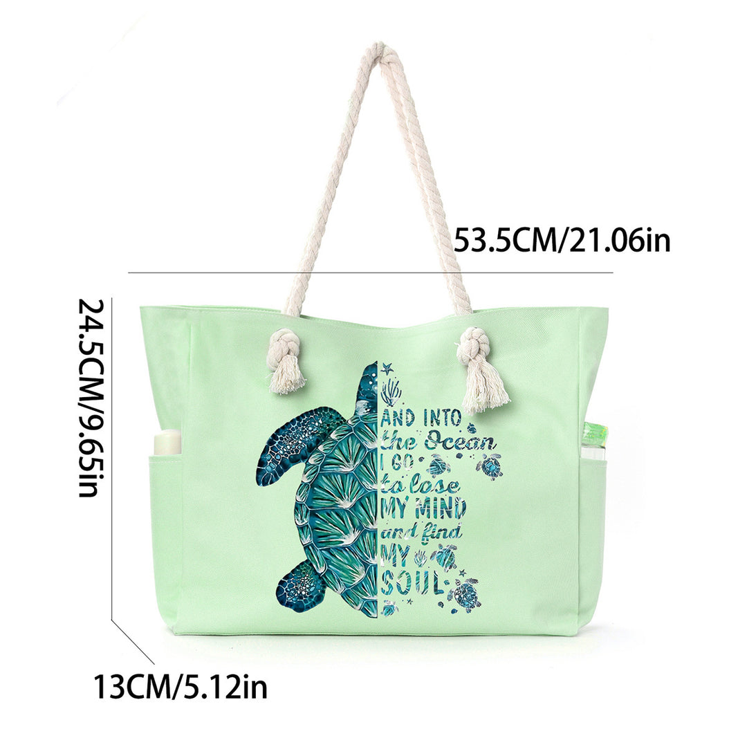 Beach bag with practical side pockets and robust design Bowlift