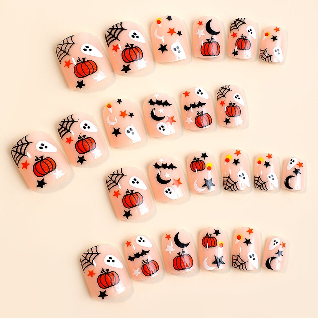 Creative Halloween Art Nail Set Bowlift