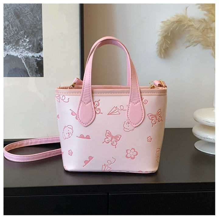 Playful Mini Handheld Tote Bag Bowlift