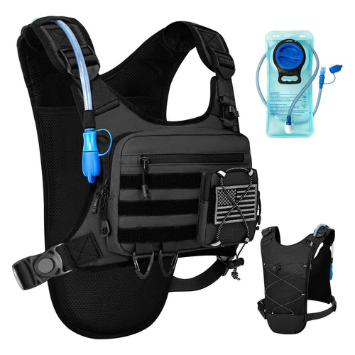 Hydration Backpack with Tactical Storage
