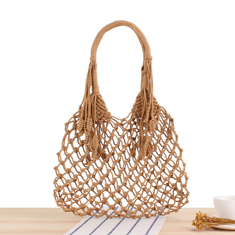Stylish shopping bag with integrated pouch Bowlift
