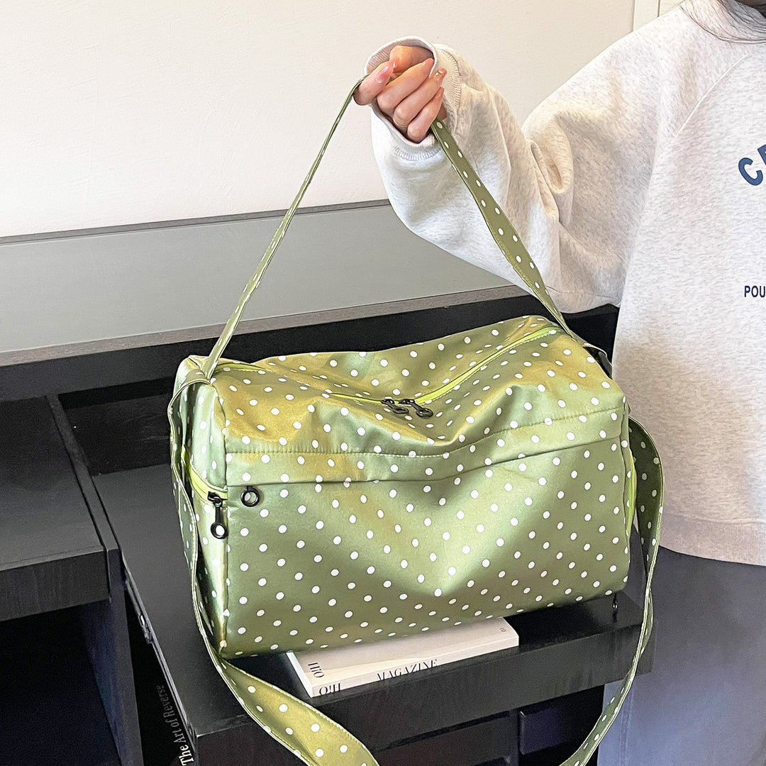 Polka Dot Gym Duffel Bag Bowlift