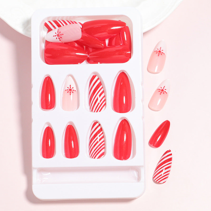 Decorative Press-On Nail Design Set Bowlift