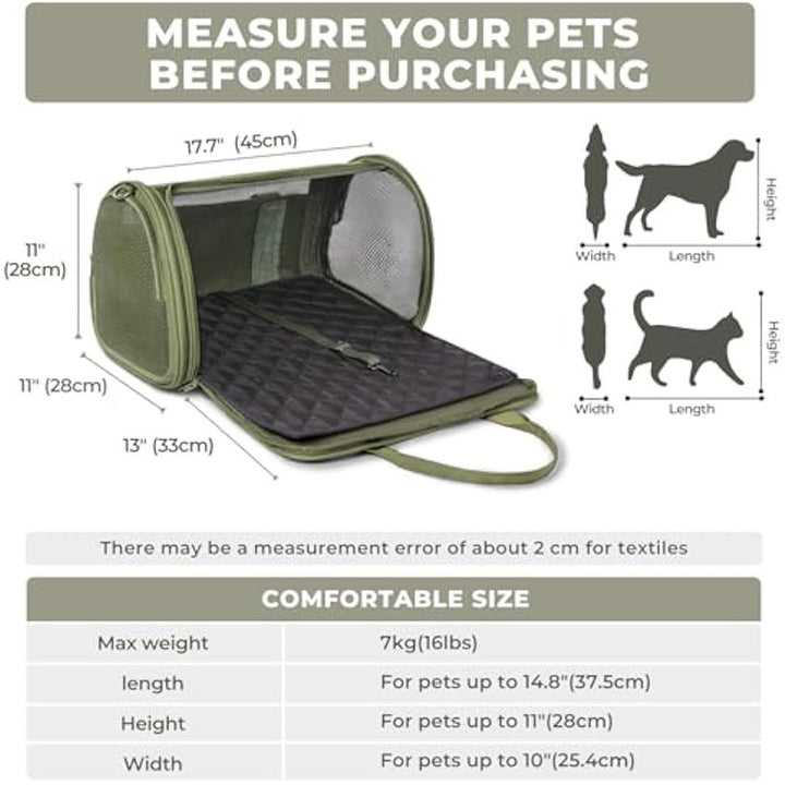 Transport box for pets with breathable mesh inserts Bowlift