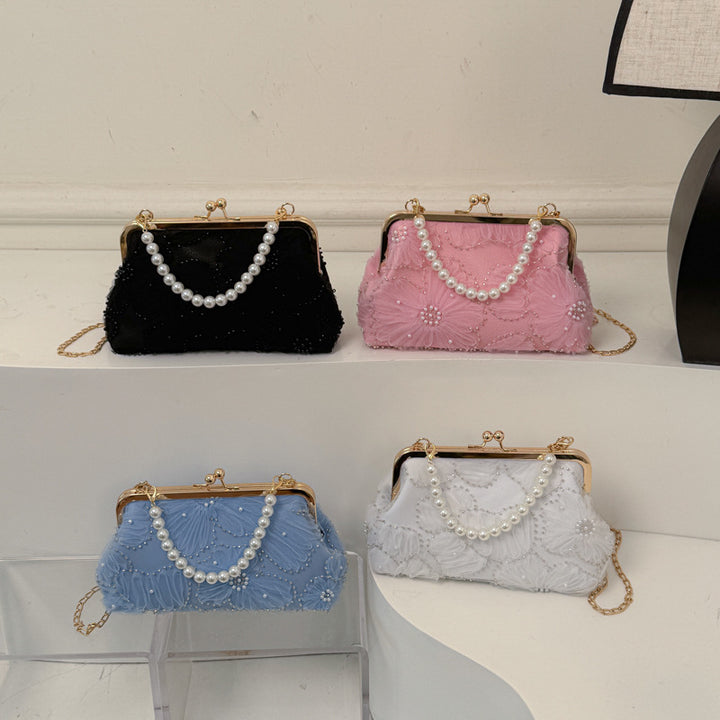 WoElegant Beaded Evening Clutch Bowlift