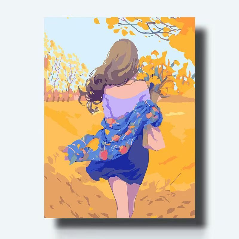 Artistic Floral Canvas Print Bowlift