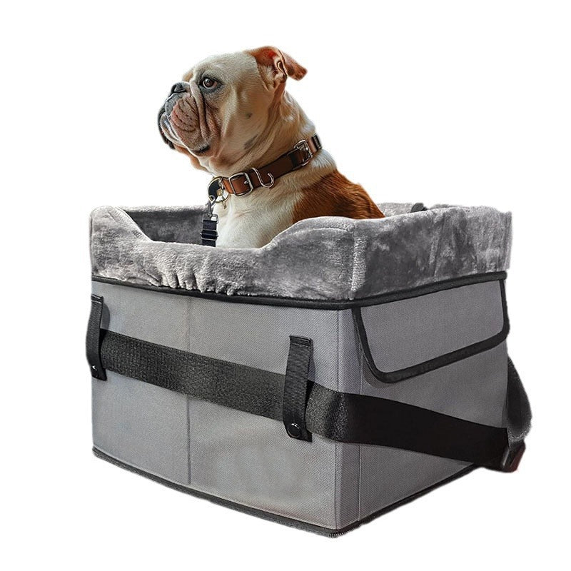 Portable Pet Car Seat with Soft Interior Lining Bowlift