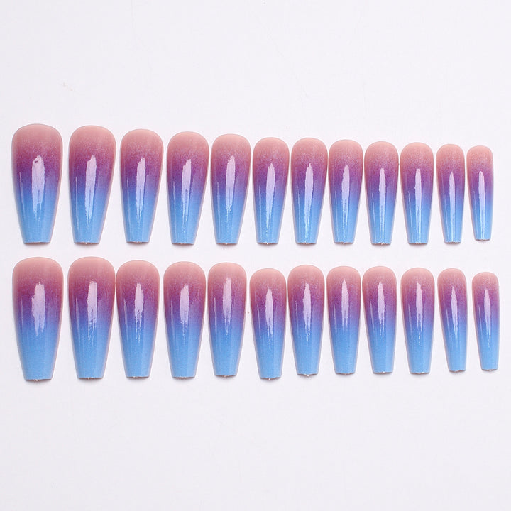 Ombre Press-On Nail Extensions Bowlift