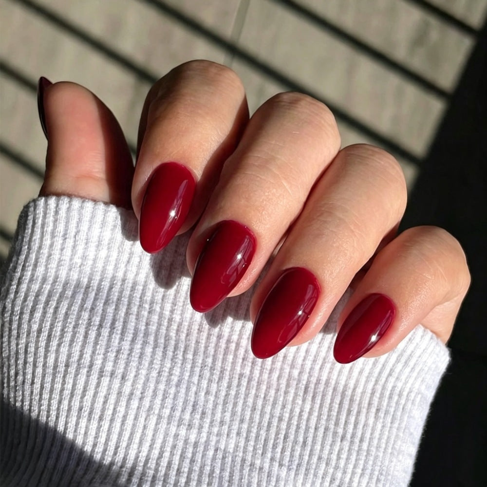Artificial nails with modern night motif Bowlift