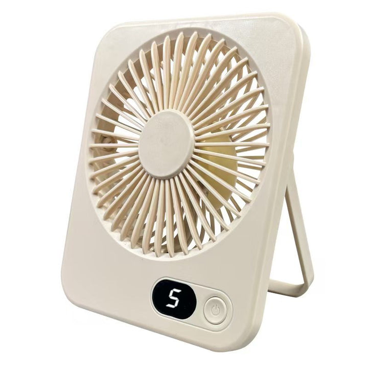 Unisex Compact Adjustable USB Desk Fan Bowlift