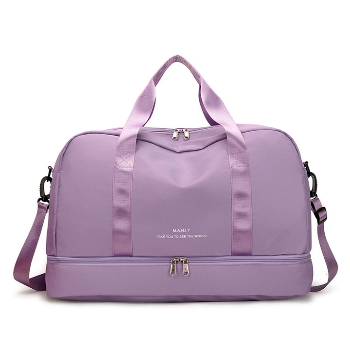 Women Multifunctional Sports Travel Bag Bowlift