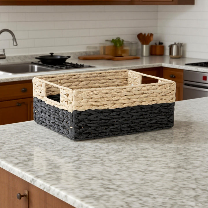 Decorative Woven Storage Tray Bowlift