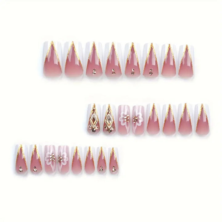 Ornate Floral Nail Art Set Bowlift