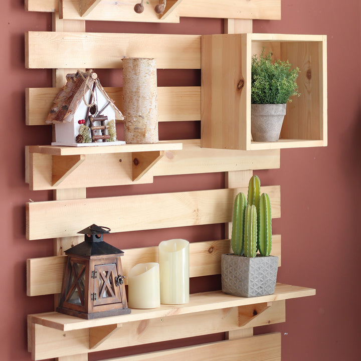 Wall shelf made of high-quality wood Bowlift