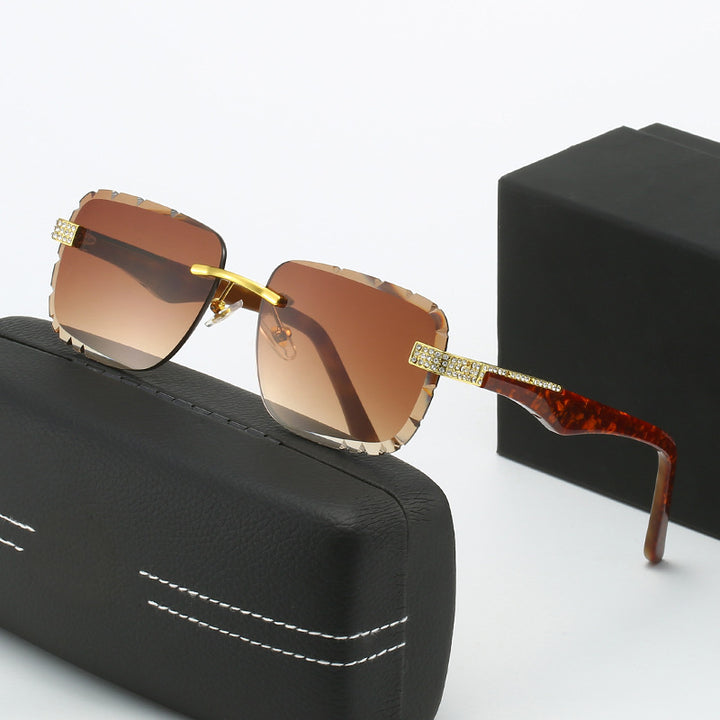 Women's Fashion Glasses with Luxurious Accents Bowlift