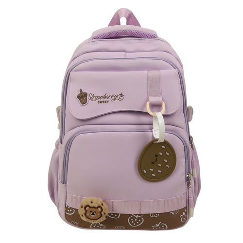 Cute Cartoon-Themed School Backpack Bowlift