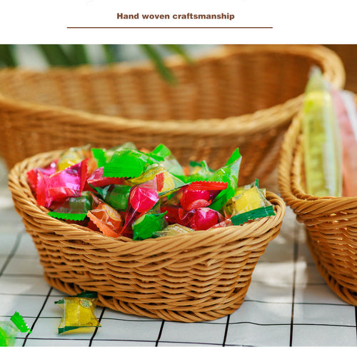 Woven Decorative Storage Basket Bowlift