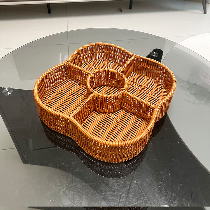 Woven Rattan Storage Bowlift