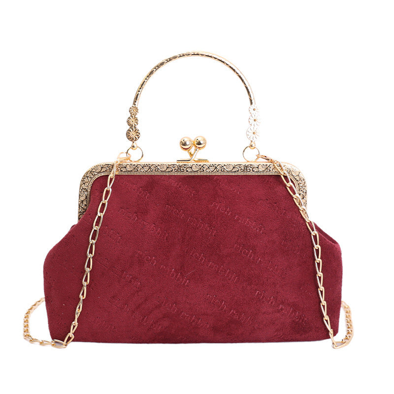 Elegant Vintage Style Clutch Bag Bowlift