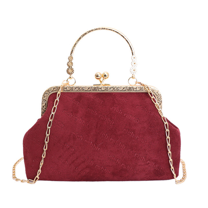 Elegant Vintage Style Clutch Bag Bowlift