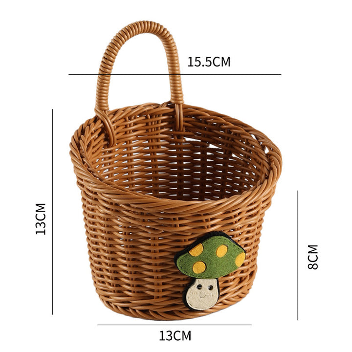 Decorative Woven Storage Bowlift