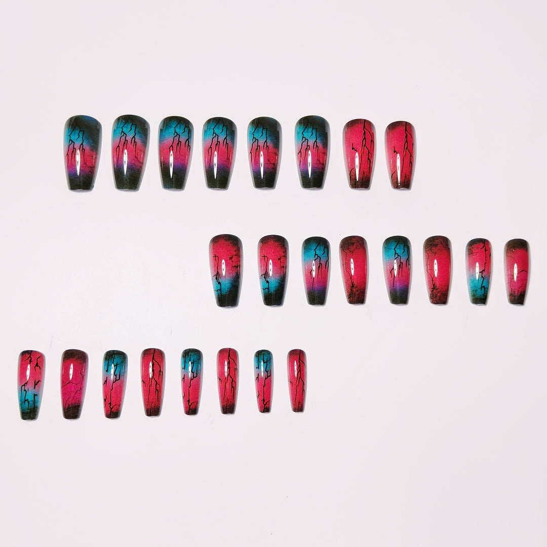 Artistic Gradient Nail Design Bowlift