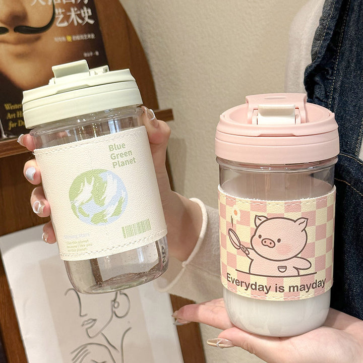 Ladies Reusable Water Bottle with Innovative Safety Closure Bowlift