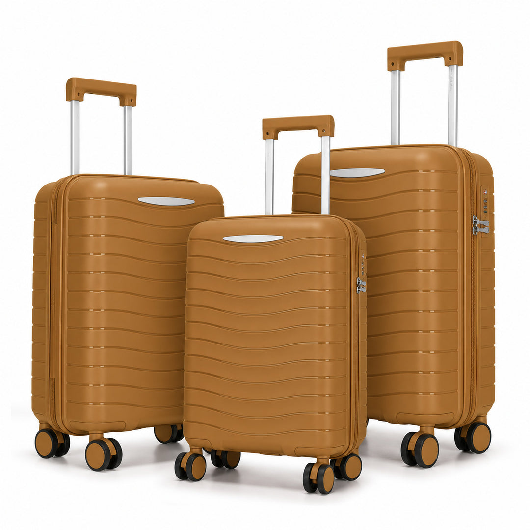 Durable Hardshell Luggage Set Bowlift