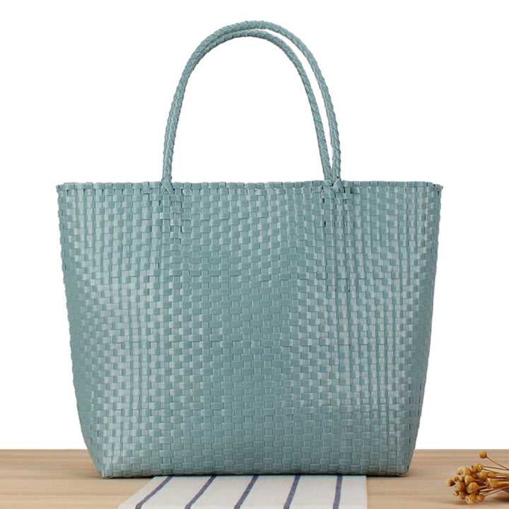 Stylish Beach Bag Made of High-Quality Woven Material Bowlift
