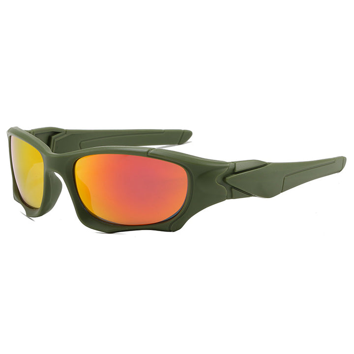 Performance Wraparound Polarized Sunglasses with UV Protection Bowlift