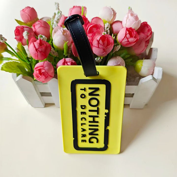 Unisex Creative Destination-Themed Luggage Tag Bowlift