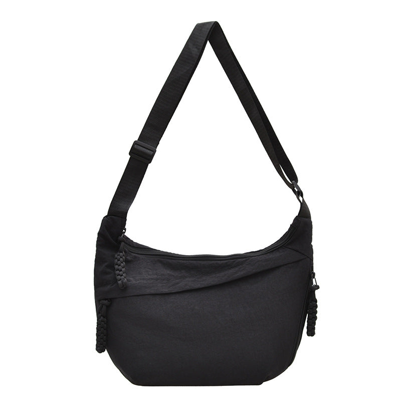 WoMulti-Pocket Lightweight Hobo Bag Bowlift