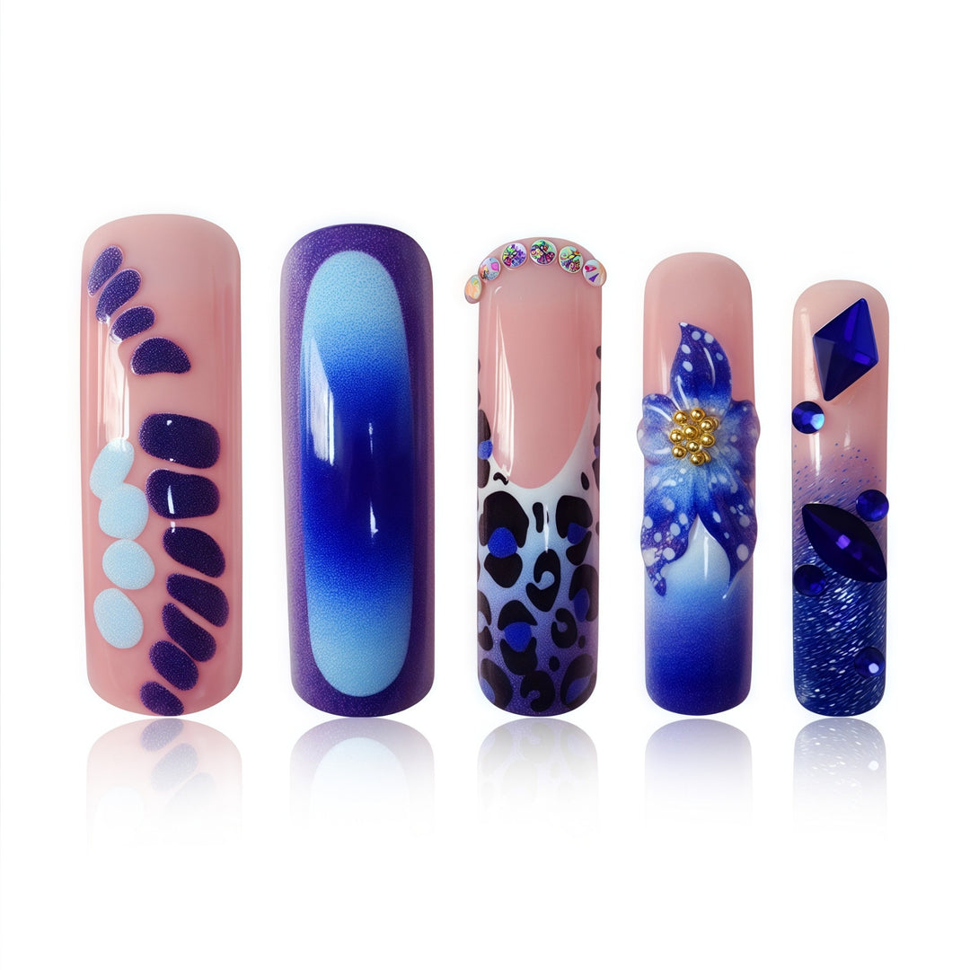 Decorative Press-On Nail Art Extensions Bowlift 1787913645